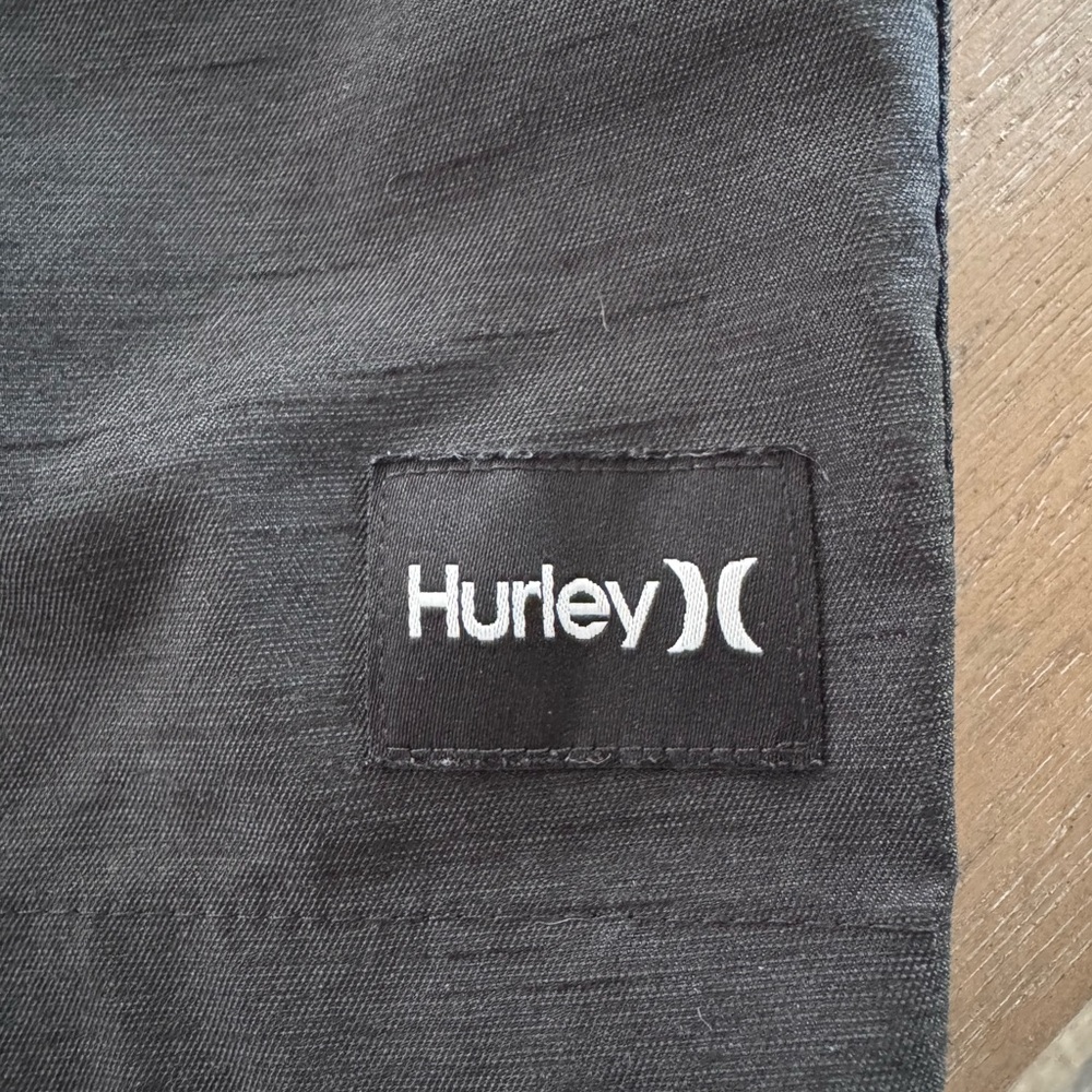 Hurley x Nike Charcoal and Black Heathered Shorts - Men’s XL - Picture 3 of 10